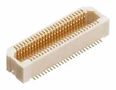 CONN, STACKING, RCPT, 50POS, 2ROW, 0.5MM; Product Range:P5KS Series; No. of Contacts:50Contacts; Gender:Receptacle; Pitch Spacing:0.5mm; Contact Termination Type:Surface Mount; No. of Rows:2Rows; Row Pitch:-; Contact Plating:Gold Plated Contacts; Contact  AXK5S50347YG