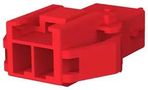 RCPT HOUSING, 2POS, PA 66, RED 2005249-2