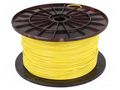 Filament: PLA; Ø: 1.75mm; yellow; 200÷235°C; 1kg DEVIL DESIGN DEV-PLA-1.75-YE