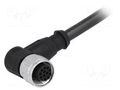 Connector: M12; plug; female; PIN: 12; angled 90°; cables; 2m HARTING 21348700C78020