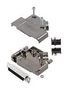 HD-D SUB CONNECTOR, RCPT, 44POS, SOLDER L17D45PK-M-25+L77HDB44S
