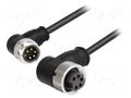 Cable: for sensors/automation; PIN: 5; unshielded; Len: 600mm; plug HARTING 21349899598006