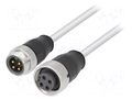 Cable: for sensors/automation; PIN: 4; straight; Len: 600mm; plug HARTING 21349697495006