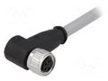 Connector: M8; female; PIN: 4; angled 90°; with lead; plug; 1.5m; PVC HARTING 21348300481015