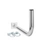 Extralink L600 | Balcony handle | 600mm, with u-bolts M8, steel, galvanized, EXTRALINK EX.6822 5902560366822
