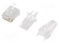 Connector: RJ45; plug; PIN: 8; 8p8c; for cable; IDC,crimped BEL FUSE SS-39100-008