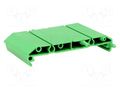 DIN rail mounting bracket; polyamide; 77x45mm; Body: green PHOENIX CONTACT UMK-BE45
