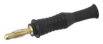 CONN, BANANA, PLUG, 36A, SOLDER, BLK 72-13678