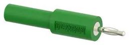 ADAPTOR, 2MM BANANA JACK-4MM BANANA PLUG 72-14352