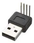 USB CONNECTOR, TYPE A, PLUG, 4POS, TH CLB-JL-8136