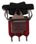 ROCKER SWITCH, SPDT, 5A, 120V, BLACK 7105J51ZQE22