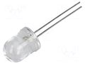 LED; blue; 10mm; 6500÷8500mcd; 30°; Front: convex; 2.8÷3.8VDC LUCKYLIGHT LL-1004BC2D-B4-1GD