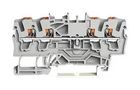 TERMINAL BLOCK, DINRAIL, 4WAYS, 12AWG 2202-1401