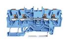 TERMINAL BLOCK, DINRAIL, 4WAYS, 12AWG 2202-1404