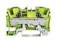 TERMINAL BLOCK, DINRAIL, 2WAYS, 8AWG 2206-1207