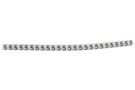 CABLE MARKER, PRE PRINTED, PVC, WHITE 901-11070