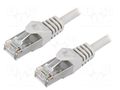 Patch cord; RJ45 plug,both sides; F/UTP; 5e; stranded; CCA; PVC LOGILINK CP1092S