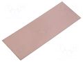Laminate; FR4,fiberglass,epoxy resin; 1.5mm; L: 280mm; W: 100mm SOLDER PEAK LAM100X280ED1.5