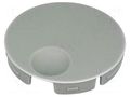 Cap; polyamide; grey; push-in OKW A3240107