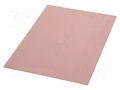 Laminate; FR4,fiberglass,epoxy resin; 1mm; L: 420mm; W: 297mm SOLDER PEAK LAM297X420E1