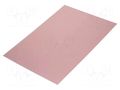 Laminate; FR4,fiberglass,epoxy resin; 1mm; L: 420mm; W: 297mm SOLDER PEAK LAM297X420ED1