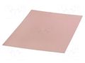 Laminate; FR4,fiberglass,epoxy resin; 1.5mm; L: 610mm; W: 457mm SOLDER PEAK LAM457X610E1.5