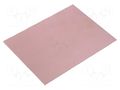 Laminate; FR4,epoxy resin; 1mm; L: 100mm; W: 75mm; Coating: copper SOLDER PEAK LAM75X100ED1