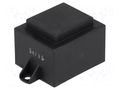Transformer: encapsulated; 6VA; 230VAC; 24V; 250mA; PCB; BVEI HAHN BVEI4221230
