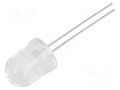 LED; white neutral; 10mm; 11000÷18000mcd; 30°; Front: convex LUCKYLIGHT LL-1004WC2D-W5-3SD