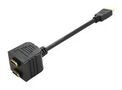 AUDIO ADAPTER, HDMI PLUG-2 X HDMI RCPT PS000254