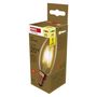 LED Bulb Vintage Candle / E14 / 2.5 W (20 W) / 225 lm / Warm white, EMOS Z53012 8592920133828