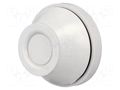 Grommet; EPDM; light grey; Panel thick: 1÷4mm; Øcable: 27÷35mm FIBOX FEM27-35