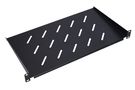 Extralink 1U 250mm Black | Shelf | 19", for wall cabinets, EXTRALINK EX.8659 5902560368659