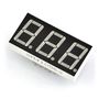 Eight-segment display x3 - 14mm red - common anode LCD-06447