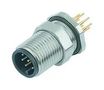 SENSOR CONN, PLUG, 8POS, M12, PANEL 86-1031-1100-00012