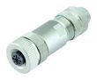 SENSOR CONN, RCPT, 4POS, M12, CABLE 99-3730-810-04