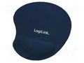 Pad; blue; mouse,wrist; Features: gel LOGILINK ID0027B