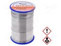 Tin; lead-based; Sn60Pb40; 0.56mm; 0.5kg; reel; 190°C; 2.5% CYNEL LC60-0.56/0.5