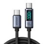 Cable Type-C 100W 1.2m Joyroom S-CC100A16 (black), Joyroom S-CC100A16 1.2m CB