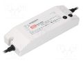 Power supply: switching; LED; 80W; 20VDC; 2.4÷4A; 90÷305VAC; IP64 MEAN WELL HLN-80H-20A
