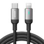 Joyroom S-CL020A10 (black) USB Lightning Type C 20W 1.2m cable, Joyroom S-CL020A10 1.2m LB