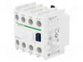 Auxiliary contacts; Leads: screw terminals; front; TeSys D SCHNEIDER ELECTRIC LADN13