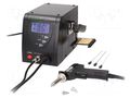 Desoldering station; Station power: 140W; 160÷480°C; 240VAC; ESD SOLDER PEAK SP-1010DR