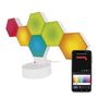 GoSmart LED table lamp Hexagon white, 6 parts, RGBIC dimmable, WiFi, EMOS ZIW426R 8592920139523