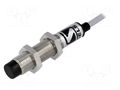 Sensor: inductive; OUT: PNP / NO; 0÷4mm; 10÷30VDC; M12; 2m; IP67 SELS PCID-4ZP