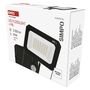 LED floodlight SIMPO with motion sensor, 30 W, black, neutral white, EMOS ZS2333 8592920120408