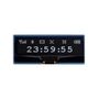 2.23'' 128x32px OLED display - SPI/I2C - black/white - for Raspberry Pi Pico - Waveshare 19750 WSR-19539