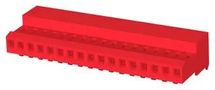 CONNECTOR, RCPT, 17POS, 1ROW, 2.54MM 4-640440-7