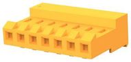 CONNECTOR, RCPT, 7POS, 1ROW, 3.96MM 640426-7