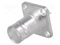 Connector: BNC; socket; female; straight; 50Ω; soldering; PTFE TE Connectivity 1-1337446-0